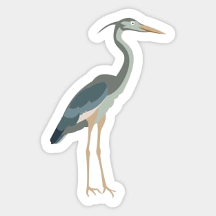 Heron Sticker